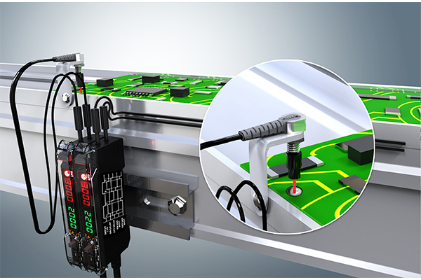 Detecting PCB passing.