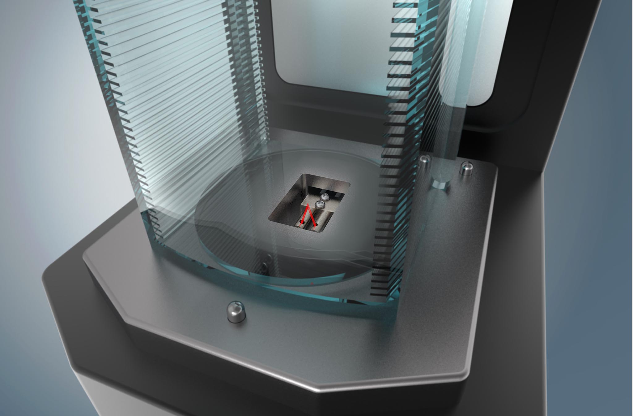 Detecting 8-inch Wafer transport box.